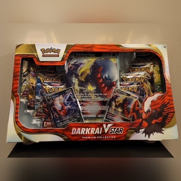 pokemon cards darkrai vstar premium collection box pokémon tcg Pokémon Darkrai Vstar Premium Collection (ENG) main image 0